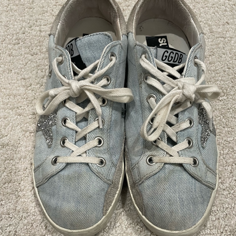 Denim golden goose sneakers size 38